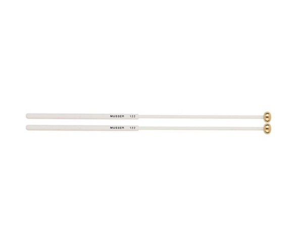 Musser Keyboard Brass Bell Mallets with Two Step Handle - MUS122