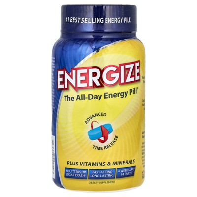 Isatori Energize,  The All Day Energy Pill, 84 Tablets
