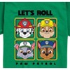 Boys' - Paw Patrol - Let's Roll Marshall Rubble Chase Everest Short Sleeve Graphic T-Shirt - 2 of 4
