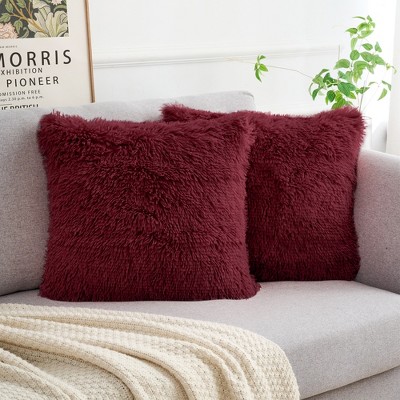 Unique Bargains Soft Modern Plush Throw Home Decor Throw Pillowcases
