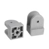 Unique Bargains Pivot Connectors for Aluminum Extrusion Profile Joint Brackets 2 Pcs - 4 of 4