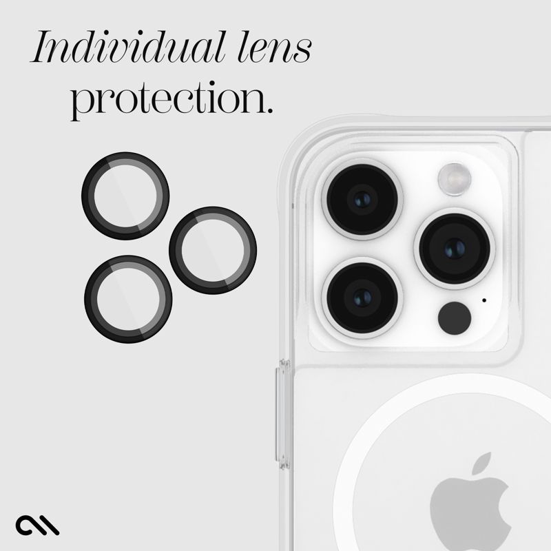 Case-Mate Camera Lens Protector Aluminum Rings for Apple iPhone 15 Pro and iPhone 15 Pro Max, 3 of 10