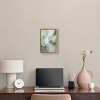Art Remedy Rainfall on the Grass Green Abstract Wall Art Framed - 2 of 4