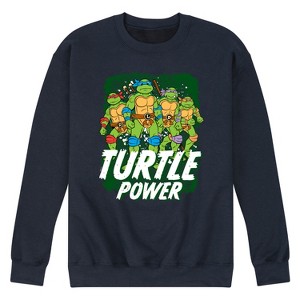 Men's - Teenage Mutant Ninja Turtles - Turtle Power Graphic Fleece Sweatshirt - 1 of 4