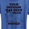 Women's - Garfield - Your Opinion Has Been Duly Noted Short Sleeve Graphic T-Shirt - 2 of 4