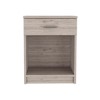 Gulches  Nightstand with 1 Drawer & Lower Shelf, Superior Top, Easy Assembly, Multipurpose End/Side Table - 4 of 4