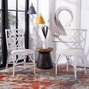 Bhumi Dining Chairs with Cushion (Set of 2) - White - Safavieh - 2 of 4