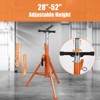 12 Ton Heavy-Duty Jack Stands, Adjustable 13-19 Inch Folding Steel Stands, Carbon Steel Construction, Portable Legs for Trucks & Automotive Repair - 3 of 4