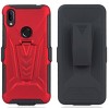 Nakedcellphone Combo for Jitterbug Smart3 - Hybrid Case and Belt Clip Holster - 3 of 4