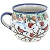 Blue Rose Polish Pottery 56 Vena Bubble Soup Mug - 2 of 2