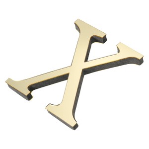 Unique Bargains Self-Adhesive Letter Acrylic Alphabet Mirror Wall Stickers - 1 of 4