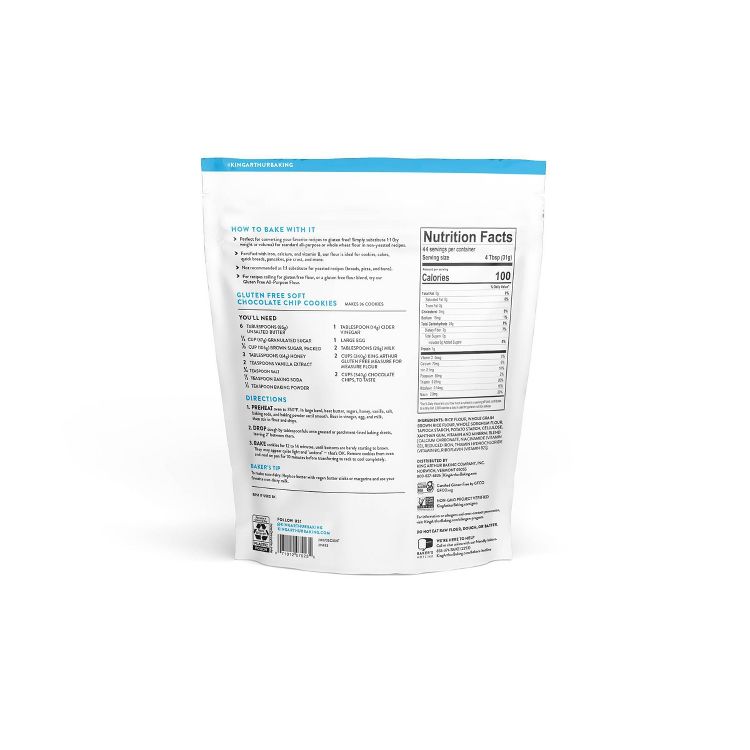 King Arthur Gluten Free Measure for Measure Flour - 48oz, 2 of 6