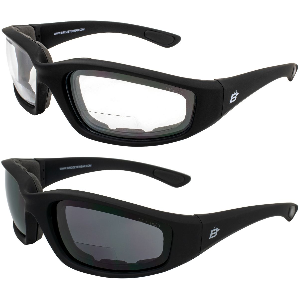 2 Pairs of Birdz Eyewear Oriole Bifocal Safety Glasses