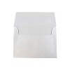 JAM Paper A6 Metallic Invitation Envelopes 4.75 x 6.5 Stardream Silver GCST659 - 2 of 2