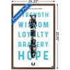 Trends International Star Wars: Saga - Lightsaber Text Framed Wall Poster Prints - 3 of 4