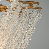ALOADECOR Modern Glam Crystal Chandelier  Branch Style Pendant Ceiling Light for Dining Room Living Room - 4 of 4