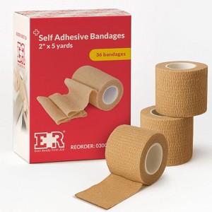Self Adherent Cohesive Wrap Bandages 2" X 5 Yards - 1 of 4