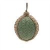 Woven Bamboo Ball Ornament (Set of 4) - 4 of 4