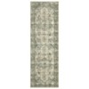 Washable Living Room Rug Vintage Rug Traditional Floral Distressed Accent Carpet Low Pile Non-Slip Floor Mat - 3 of 4