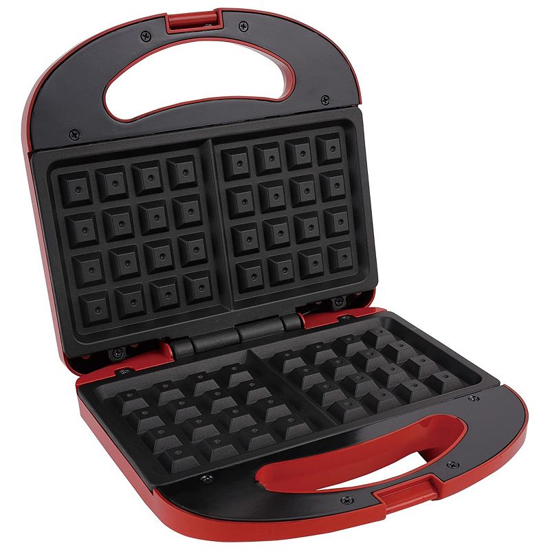 Better Chef Electric Nonstick Waffle Maker in Red, 4 of 6