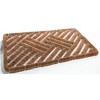 HomeRoots 18" X 30" Brown Coir Geometric Outdoor Door Mat - 4 of 4
