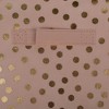 Nonwoven Polyester Cube Dots Millennial Pink/Gold Square 11x11x11 Set/2 - 3 of 4