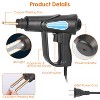 iMountek"70W Plastic Welder Car Bumper Repair Kit - Hot Stapler Welding, Staples, Pliers & Cutter"Black - 2 of 4