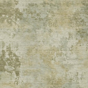 HomeRoots 8' X 10' Sage And Beige Abstract Washable Indoor Outdoor Area Rug - 1 of 4