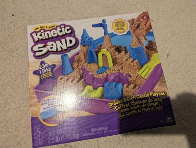 Kinetic Sand Deluxe Beach Castle Play Set