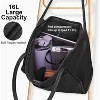 Large Tote Bag for Women Work with Zipper 16L Vegan Leather Ladies Travel Purses and Handbags - 4 of 4