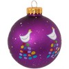 Kurt Adler Glass Ball Christmas Tree Ornament Set, 12 Days of Christmas, 2.5" (12-Count) - 4 of 4