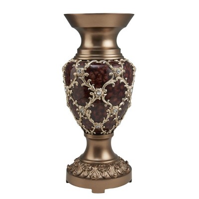 OK Lighting 17.5"H Curvae Decorative Vase