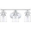 Quoizel Lighting Grant 3 - Light Vanity in  Polished Chrome - 2 of 4