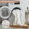 Electric Blanket King Size , Waffle Fast Heating Heated Throw Blankets Machine Washable - 3 of 4