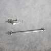 Elegant Lighting Isla 2-Piece Bathroom Hardware Set in Brushed Nickel - 3 of 4