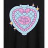 Women's - Polly Pocket - Quilted Heart Case with Logo Oversized Graphic T-Shirt - 2 of 4