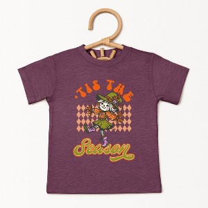 The Juniper Shop Tis The Season Scarecrow Toddler Short Sleeve Tee - 1 of 3