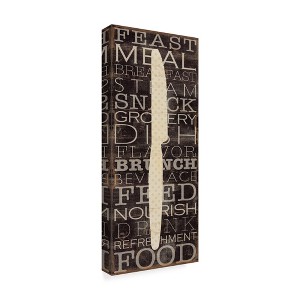 Trademark Fine Art -Pela Studio 'Kitchen Words Iii' Canvas Art - 1 of 3