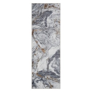 COZONY Soft Modern Abstract Boho Washable Large Machine Rug Non-Slip Low Pile Carpets Runner Rug Area Rug for Bedroom Entryway Office Dining Room - 1 of 4