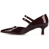 Journee Women's Carnation Medium and Wide Width Kitten Heel Mary Jane Pumps - 2 of 4