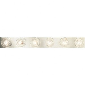 Progress Lighting Broadway 6-Light Wall Light in Polished Chrome with Included Shade - 1 of 2