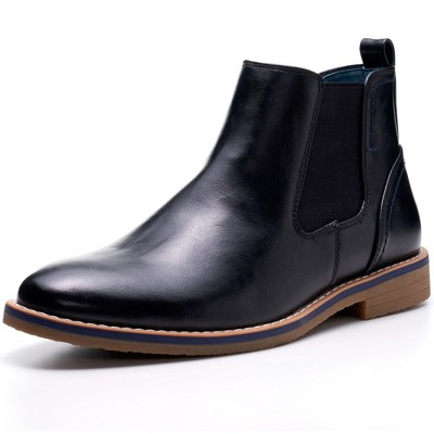 Alpine Swiss Mens Owen Chelsea Boots Pull Up Ankle Boots Black 10 M Us ...