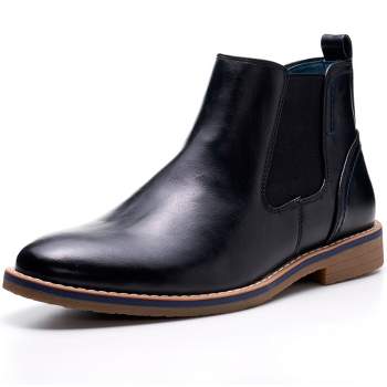 Alpine Swiss Mens Owen Chelsea Boots Pull Up Ankle Boots