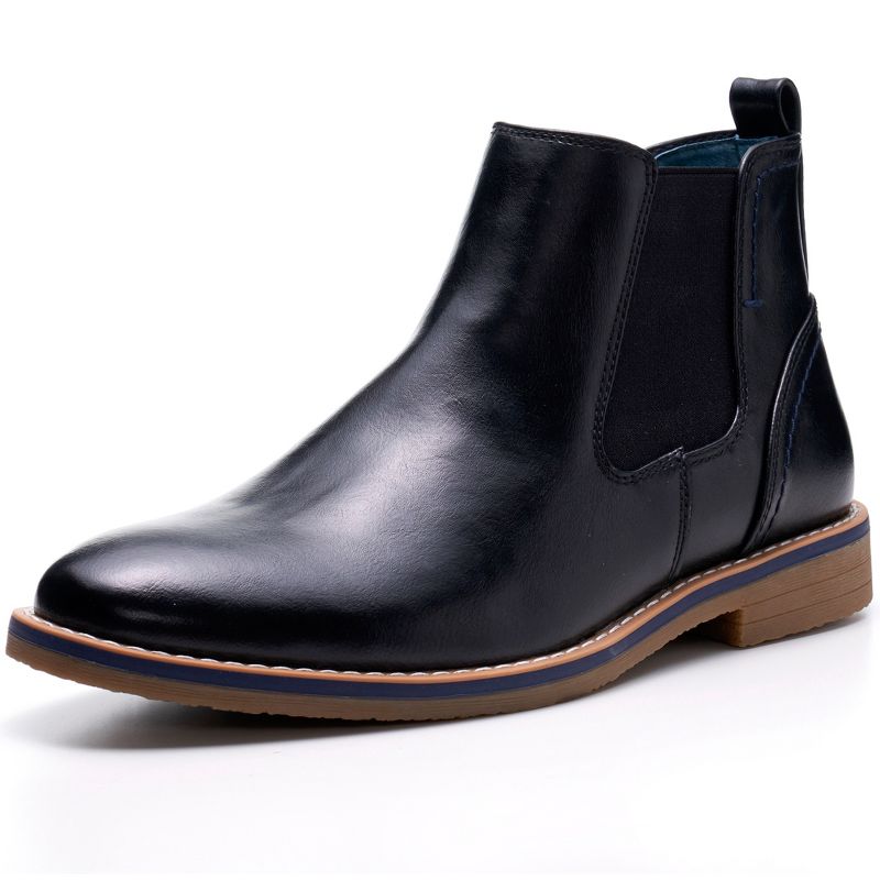 Alpine Swiss Mens Owen Chelsea Boots Pull Up Ankle Boots, 1 of 7