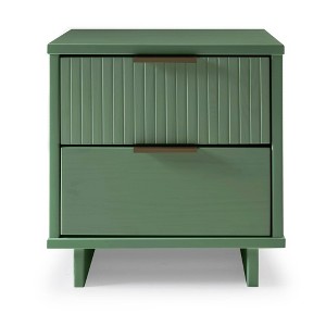 Granville Modern 2 Drawer Nightstand - Manhattan Comfort - 1 of 4