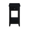 13" Bertie Accent Table Black Finish - Acme Furniture - 3 of 4