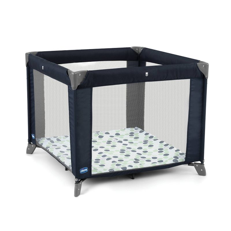 Chicco Tot Quad Portable Lightweight Machine Washable Square Playpen, 1 of 8