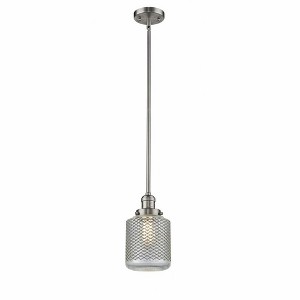 Stanton - 1 Light Stem Hung Mini Pendant In Industrial Style-12 Inches Tall and 6 Inches Wide - 1 of 1