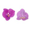 Unique Bargains Women's Phalaenopsis Faux Pearl Duckbill Clip 2 Pcs - 3 of 4
