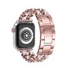Waloo Leather Looped Metal Band For Apple Watch - 2 of 2